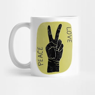 Peace and Love Mug